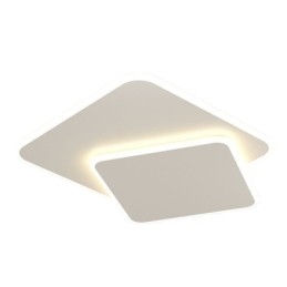 Plafonnier double carré encastré
