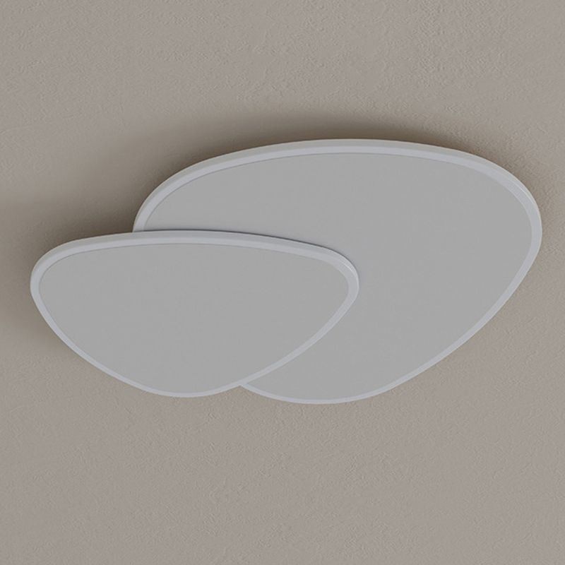 Plafonnier encastré à double triangle