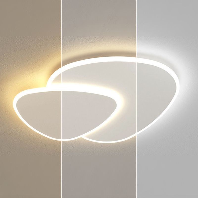Plafonnier encastré à double triangle