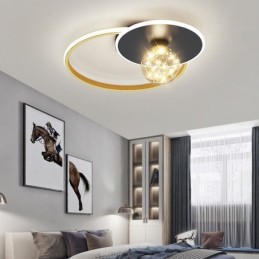 Plafonnier encastré minimaliste pour décoration d'intérieur