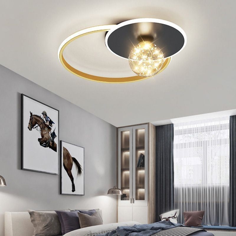 Plafonnier encastré minimaliste pour décoration d'intérieur