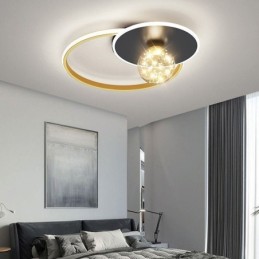 Plafonnier encastré minimaliste pour décoration d'intérieur