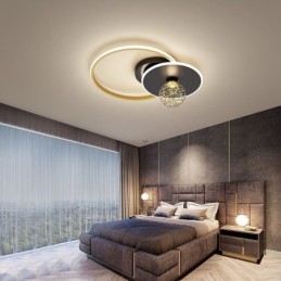 Plafonnier encastré minimaliste pour décoration d'intérieur