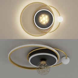 Plafonnier décoratif encastré