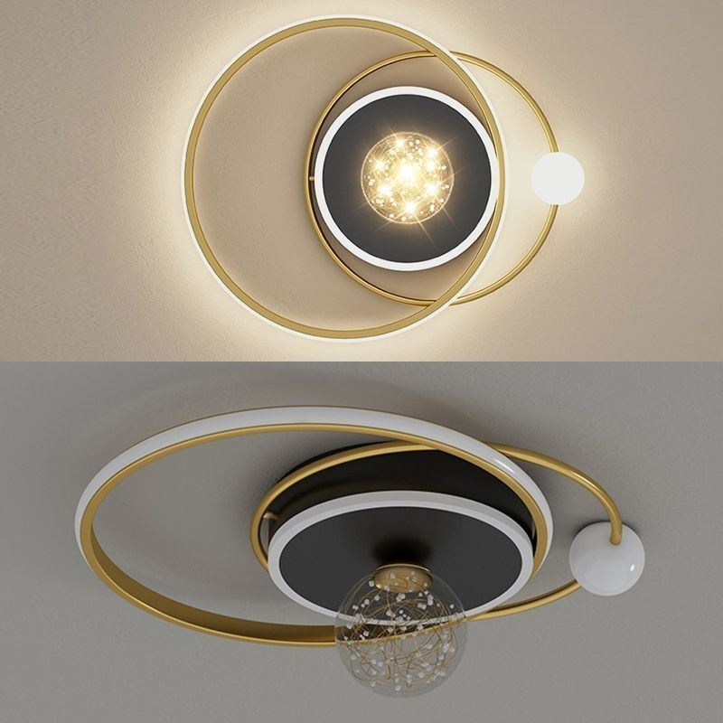 Plafonnier décoratif encastré
