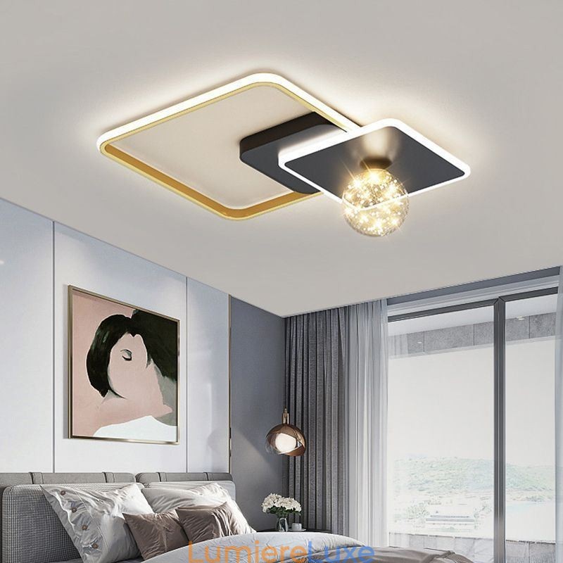 Plafonnier décoratif encastré