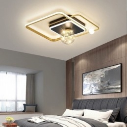 Plafonnier moderne à encastrer pour décoration intérieure