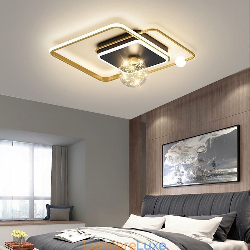 Plafonnier moderne à encastrer pour décoration intérieure