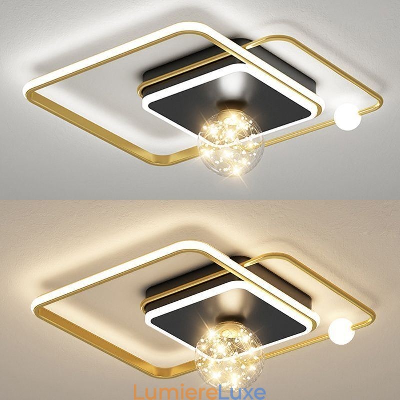 Plafonnier moderne à encastrer pour décoration intérieure