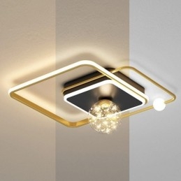 Plafonnier moderne à encastrer pour décoration intérieure