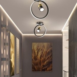 Plafonnier en acrylique minimaliste décoratif