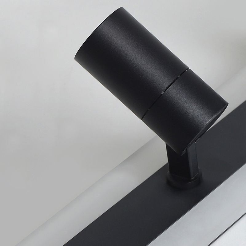 Plafonnier linéaire encastré en acrylique avec projecteur