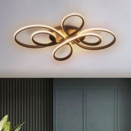 Plafonnier encastré moderne à motif de nœuds chinois