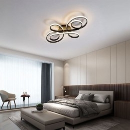 Plafonnier encastré moderne à motif de nœuds chinois