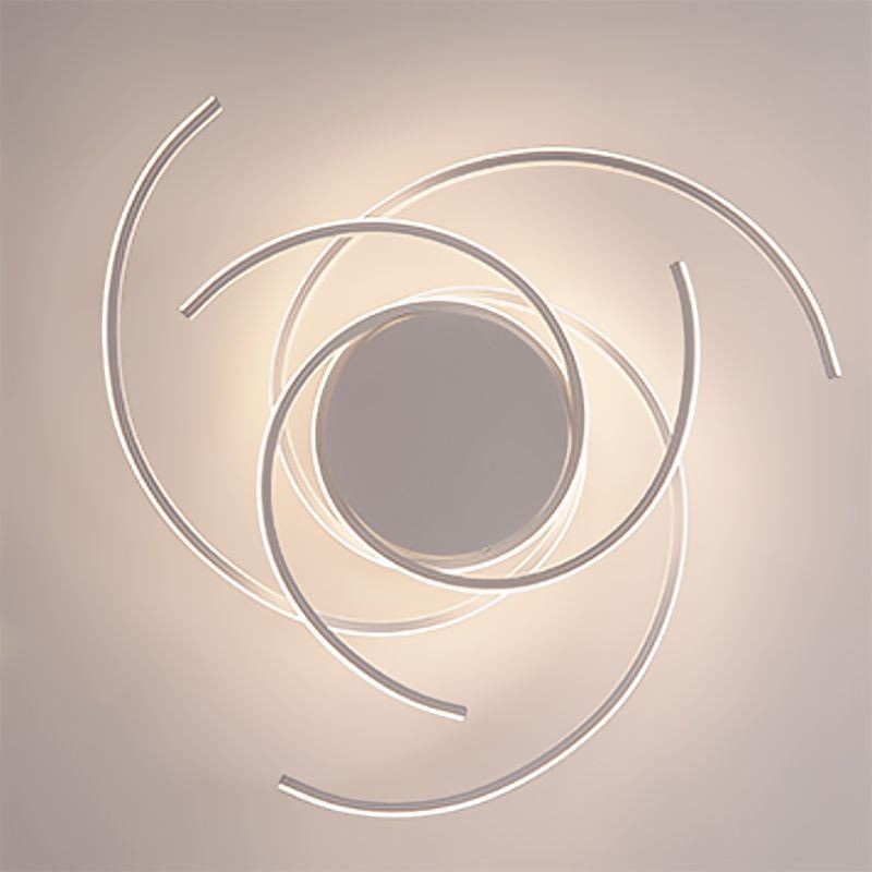 Plafonnier encastré simple et moderne