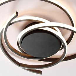 Plafonnier encastré simple et moderne