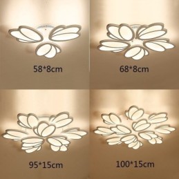 Plafonnier encastré moderne Tulipe Éclairage décoratif