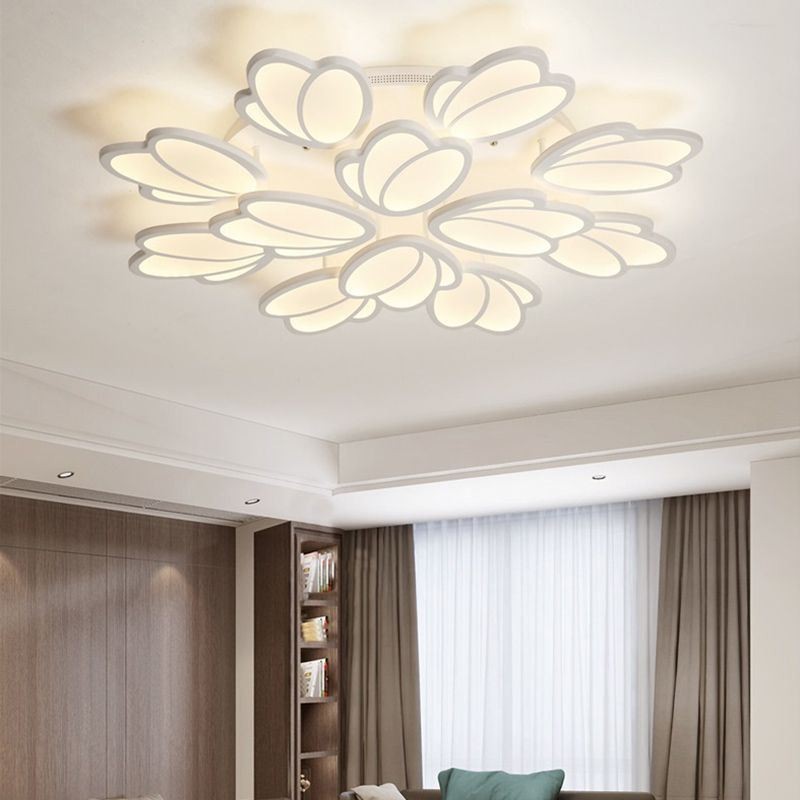 Plafonnier encastré moderne Tulipe Éclairage décoratif