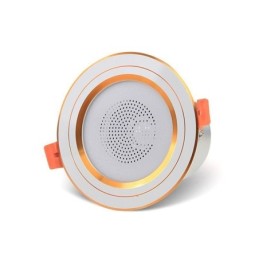 Plafonnier intelligent avec haut-parleur Bluetooth et musique, idéal pour téléphone portable