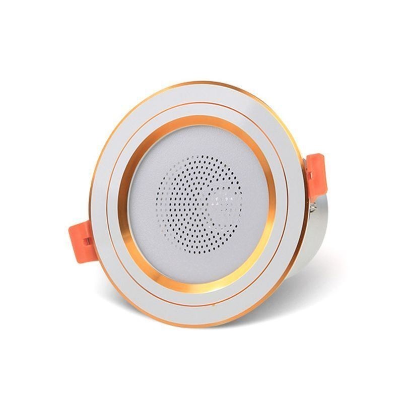 Plafonnier intelligent avec haut-parleur Bluetooth et musique, idéal pour téléphone portable