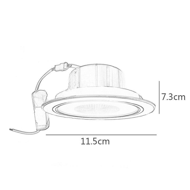 Plafonnier intelligent avec haut-parleur Bluetooth et musique, idéal pour téléphone portable