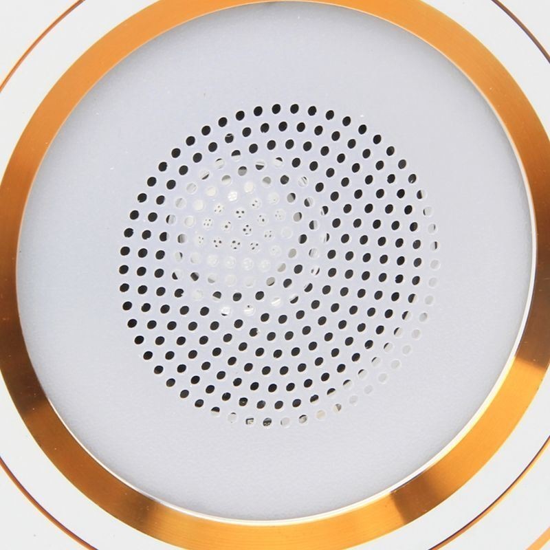 Plafonnier intelligent avec haut-parleur Bluetooth et musique, idéal pour téléphone portable