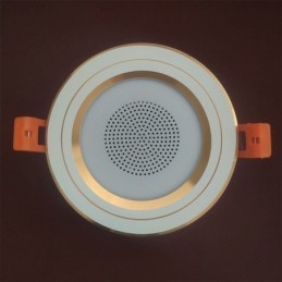 Plafonnier intelligent avec haut-parleur Bluetooth et musique, idéal pour téléphone portable