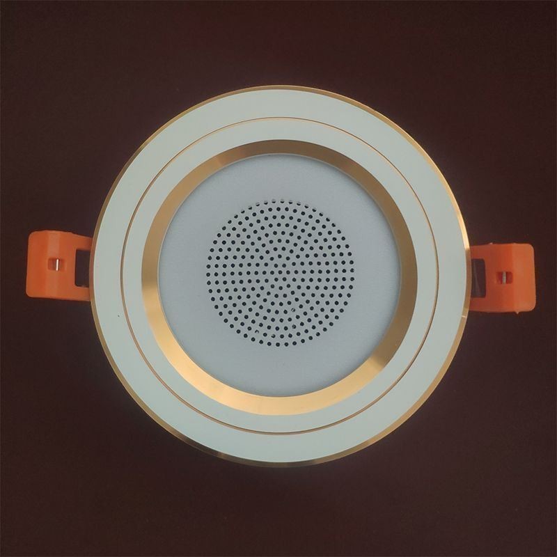 Plafonnier intelligent avec haut-parleur Bluetooth et musique, idéal pour téléphone portable
