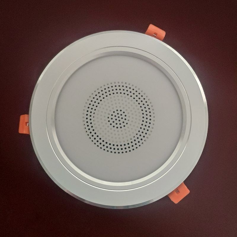 Plafonnier intelligent avec haut-parleur Bluetooth et musique, idéal pour téléphone portable