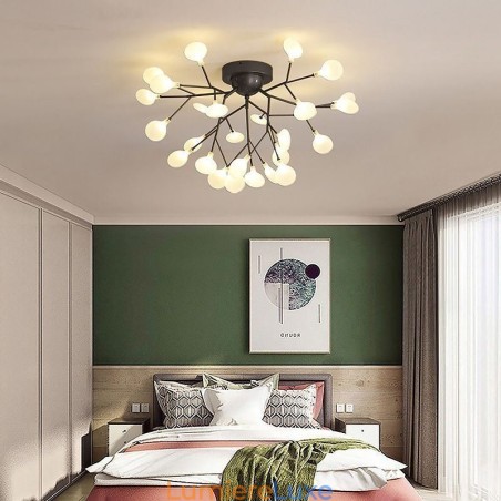 Plafonnier encastré de style nordique minimaliste, luminaire décoratif Plafonnier encastré de style nordique minimaliste, luminaire décoratif
