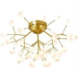 Plafonnier encastré de style nordique minimaliste, luminaire décoratif