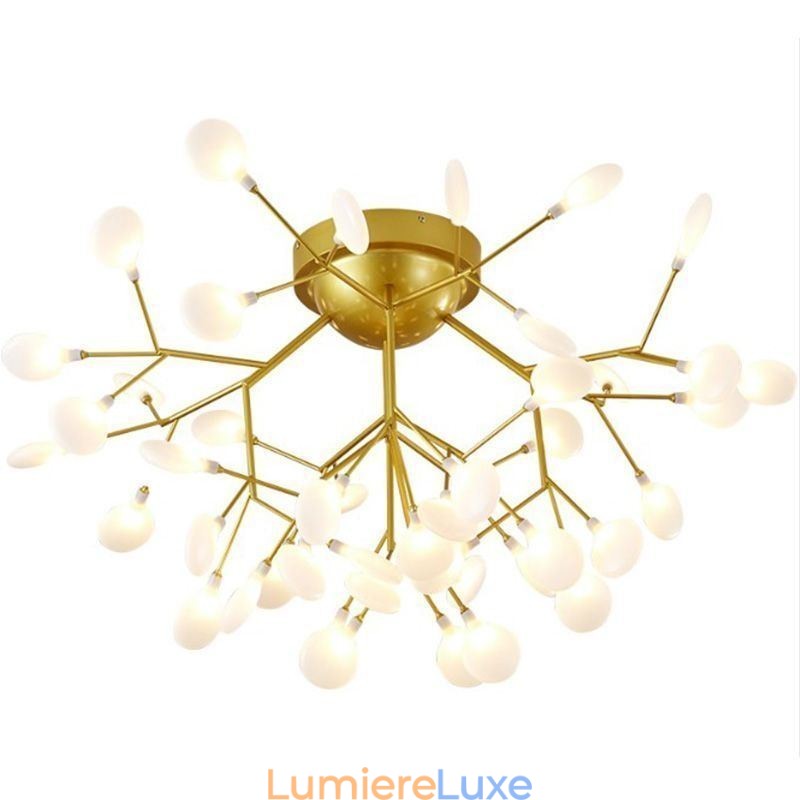 Plafonnier encastré de style nordique minimaliste, luminaire décoratif