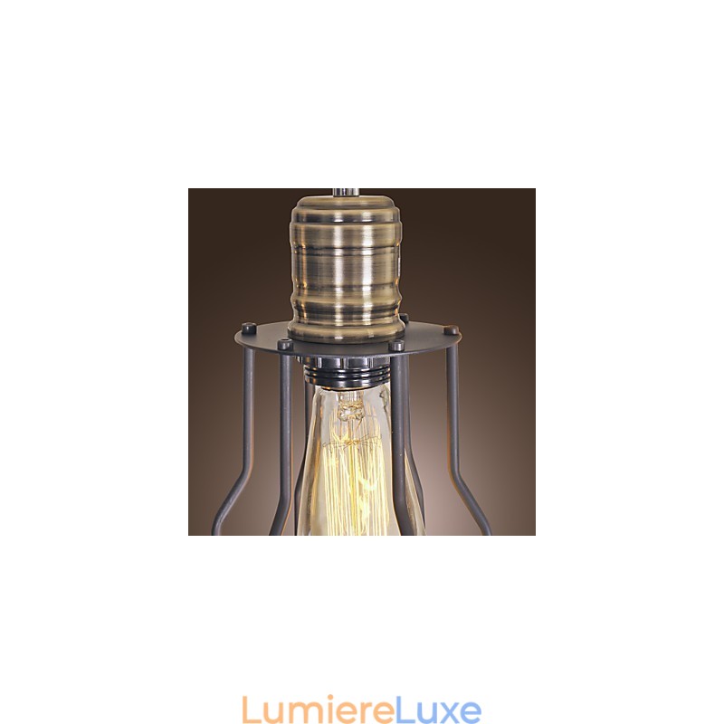 Lustre de peinture de style mini vintage classique traditionnel