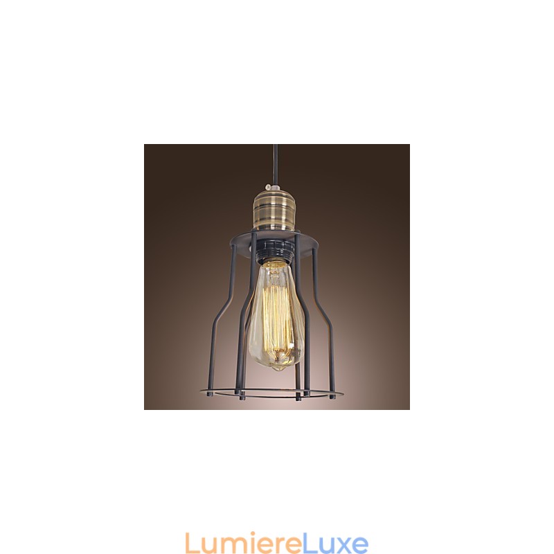 Lustre de peinture de style mini vintage classique traditionnel