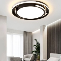 Plafonnier circulaire encastré minimaliste moderne