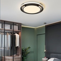 Plafonnier circulaire encastré minimaliste moderne