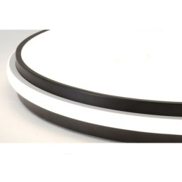 Plafonnier circulaire minimaliste à encastrer, éclairage acrylique moderne