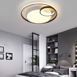 Plafonnier circulaire moderne encastré