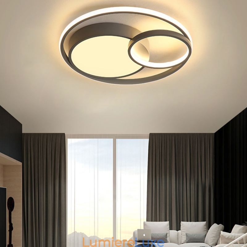 Plafonnier circulaire moderne encastré
