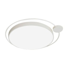 Plafonnier rond en acrylique de style simple