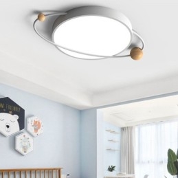 Plafonnier rond moderne Planet, luminaire encastré