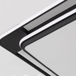 Plafonnier carré moderne et minimaliste à encastrer