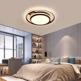 Plafonnier rond à encastrer minimaliste moderne