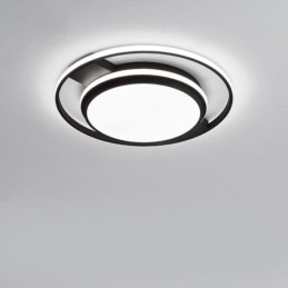 Plafonnier rond à encastrer minimaliste moderne