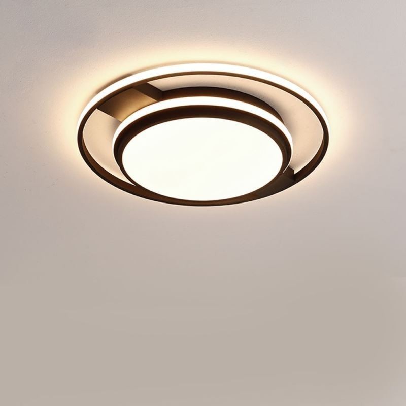 Plafonnier rond à encastrer minimaliste moderne
