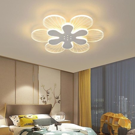 Plafonnier décoratif moderne à encastrer avec jolies fleurs Plafonnier décoratif moderne à encastrer avec jolies fleurs