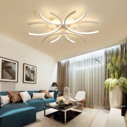 Plafonnier encastré moderne en gel de silice décoratif