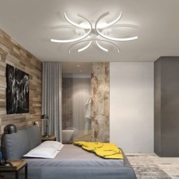 Plafonnier encastré moderne en gel de silice décoratif