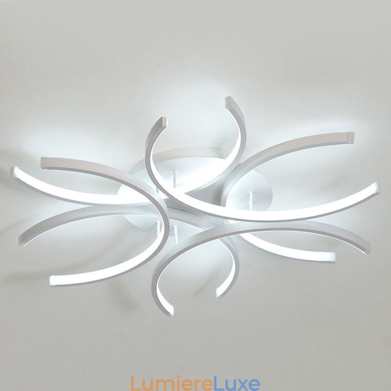 Plafonnier encastré moderne en gel de silice décoratif