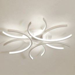 Plafonnier encastré moderne en gel de silice décoratif